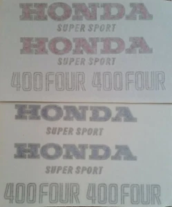 REPLACEMENT DECAL KIT SUITABLE FOR HONDA CB400/4 CB400 FOUR PAINTWORK - Picture 1 of 2