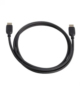 HDMI Cable Flexible Black High Speed 2.0 0.9m 900mm 2 Male Connectors BRAND NEW - Picture 1 of 7