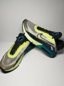 Nike Air Max 2090 weiß Volt Baldrian schwarz blau neon Herren Größe 10 - Bild 1 von 11