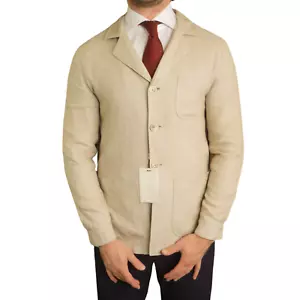 Men Suitsupply Greenwich Coat Cotton Silk & Linen Size EU44 UK/US34 - Picture 1 of 10