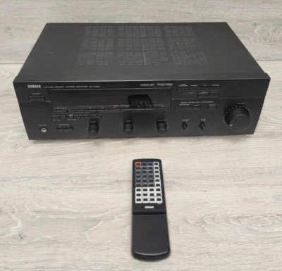 Yamaha RX-V490 Natural Sound Stereo Receiver With Remote Bundle Tested Working - Image 1 of 4