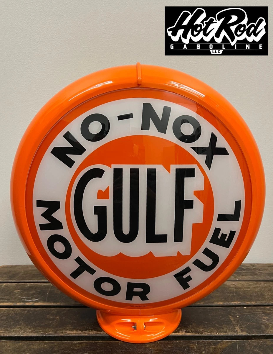 GULF ガスポンプライト グローブ vintage 希少 ガソリン USA GULF ガスポンプライト グローブ vintage 希少 ガソリン USA GULF
