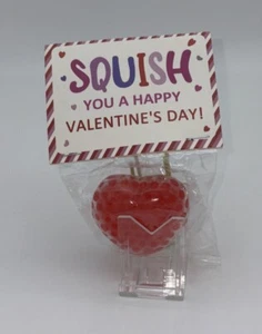 NIP Squishy Red Valentine’s Day Heart - Picture 1 of 2