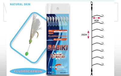 Sabiki COLMIC modello FL-40 (6 ami) - Immagine 1 di 2