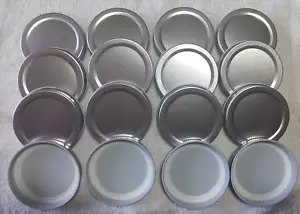 16 New Regular One-Piece Canning Jar Storage Lids Air Tight Leak Free - Picture 1 of 3