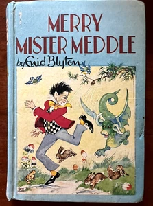 Vintage 'Merry Mr Meddle' Enid Blyton HB Book - Dean & Son 1971 - Picture 1 of 8