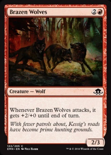 Eldritch Moon - Brazen Wolves - Foil - Image 1 of 1
