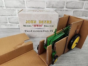 ERTL John Deere Model HNH Tractor 1999 Two-Cylinder Expo IX Wide Front End - Picture 1 of 13