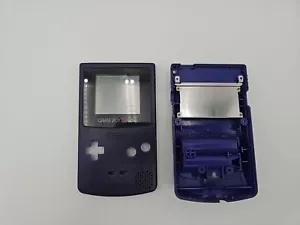 OEM Gameboy Color Uva Púrpura Shell con Pantalla OEM Sin Mobo Sin Tornillos Sin Botones - Imagen 1 de 3