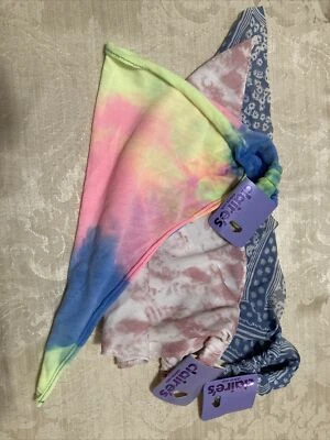 Claire’s Scarf Headwrap Tie Dye, Marble Pink  - Image 1 of 4