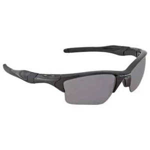 Occhiali da sole Oakley mezza giacca 2.0 XL nero lucido/nero iridio NUOVI OO9154-01 - Foto 1 di 3