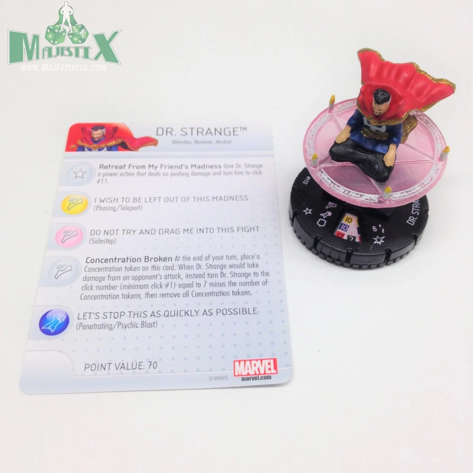 Heroclix Civil War OP set Dr. Strange #112 Limited Edition figure w/card! - Image 1 of 1