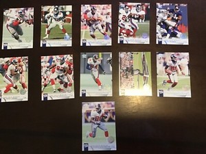 2002 - Pacific LTD Football Serial #ed /24 /71 New York Giants . YOU CHOOSE