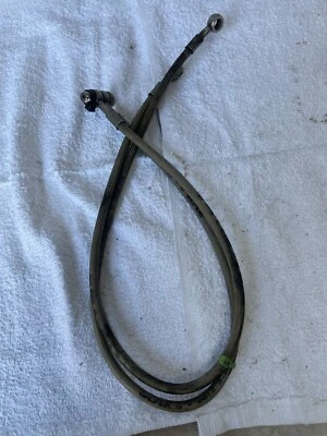 Kawasaki Ninja ZX9R ZX9 1998-1999 Galfer líneas de freno de acero inoxidable 98 99 Foto 1 de 4