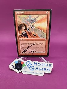 Pyroblast Ice Age Signed Kaja Foglio x1 (4 Avail) Vintage Rare MTG *CCGHouse* - Picture 1 of 4