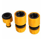 3Pcs Water Hose Pipe Fitting Quick Tap Connector Adaptor for Washing The Car