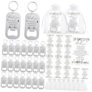 FoldTier Wedding Gifts for Guests Key Bottle Opener Beer Bottle 50 Stylish - Picture 1 of 7