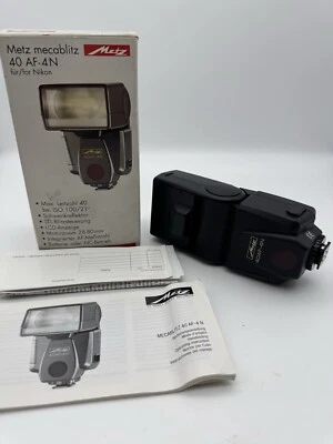 METZ Blitz 40 AF - 4N / OVP / f.Nikon / Top - Bild 1 von 4