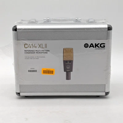 AKG C414 XLII Reference Multi-Pattern Condenser Microphone | Gold | C414XLII - Image 1 of 4
