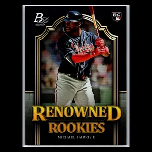 2023 Bowman Platinum #RR-9 Michael Harris II RC Renowned Rookies Atlanta Braves - Picture 1 of 2