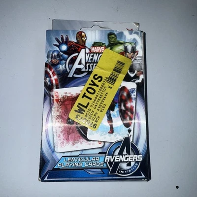 Marvel Avengers Assemble Lenticular Playing Cards Card Changes Before Your Eyes - Image 1 of 2