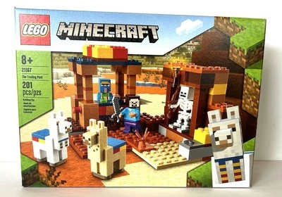 LEGO Minecraft The Trading Post 21167 Trader Llama Wandering Trader Steve NIB - Image 1 of 4