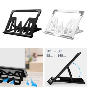 Adjustable Laptop Stand Notebook Cooling Bracket Foldable Polished Surfaces for - Afbeelding 1 van 15