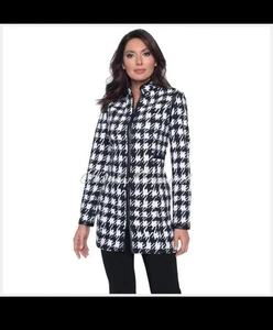 Frank Lyman Black & White Jacket – Style 193372 - Size 8 - Picture 1 of 10