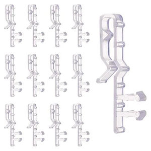 Keep Your Valance Secure with Simple to Install Blind Fixing Clips (20 Pack) - Bild 1 von 12