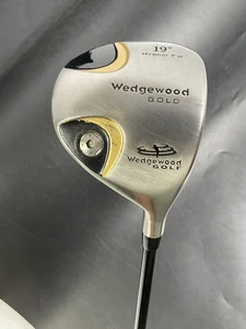 Wedgewood Gold 19° Hybrid FW, RH Graphitschaft A-Flex Twist Tech 41" & Cover - Bild 1 von 19