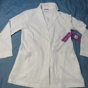 Purple Label by Healing Hands Faith Damen M Peeling Laborkittel WEISS 5053 medizinisch - Bild 1 von 9