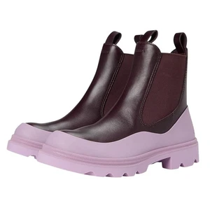 Stivali Chelsea Ecco Donna Grainer 2.0 Double Gore EU 39 US 8-8.5 Viola Nero Nuovi con scatola - Foto 1 di 13