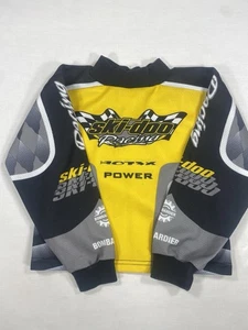 Ski-Doo Racing Youth S Rotax Power Trikot gelb schwarz Schneemobil Moto Shirt - Bild 1 von 7