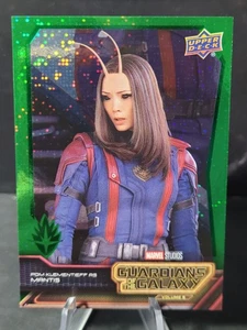 POM KLEMENTIEFF as Mantis 2024 Upper Deck Guardians of the Galaxy 3 Green /25 - Picture 1 of 3
