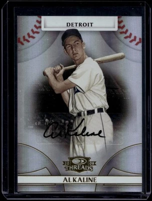 2008 Panini Donruss Threads Baseball Al Kaline #23 Auto /50 - Image 1 of 2