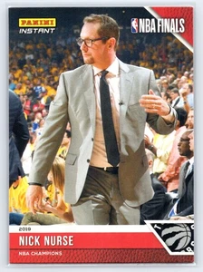 2018-19 Panini Instant NBA Finals /49286 Nick Nurse #2 - Picture 1 of 2