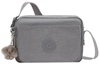 Bolso Bandolera Kipling Mujer Abanu Mediano - Gris Invitador Foto 1 de 4