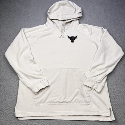 Under Armour Project Rock Sudadera con Capucha Para Hombres Grande Pullover Sudadera Bull Gimnasio Entrenamiento Foto 1 de 4