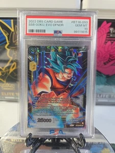 Dragon Ball Super Juego de Cartas SSB Son Goku, Evo DFNDR Dawn of the Z-Legends PSA10 - Imagen 1 de 2