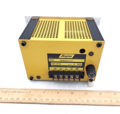 Acopian Power Supply  B24G75-230 IVR:210-250V; OVR:25V; 0.75A; Case Size G3 - Image 1 of 4