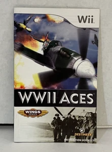 WWII Aces Wings Series nur Handbuch, Nintendo Wii, gebraucht sauber - Bild 1 von 4