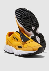 ladies yellow adidas trainers
