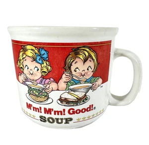 Vintage 1989 Campbell's Soup M'm! M'm! Gut! Westwood 14 Unzen Keramik Kaffeebecher - Bild 1 von 12