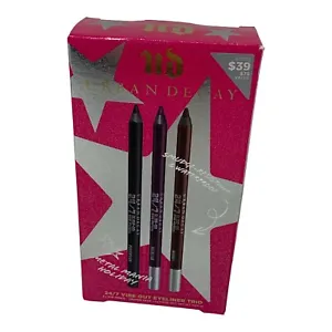 Urban Decay Vibe Out Metal Mania Eyeliner Trio Whiskey, Rockstar, Perversion - Picture 1 of 3