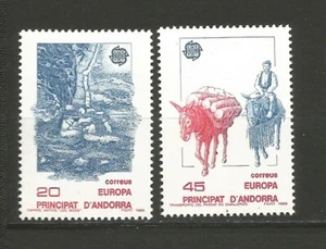 EUROPA CEPT 1988 Andorre Espagnol 2 timbres neufs MNH /TR1727 - Picture 1 of 1