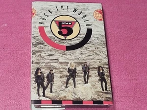 5 STAR - ROCK THE WORLD Audio Cassette Tape In VERY GOOD CONDITION - Picture 1 of 5