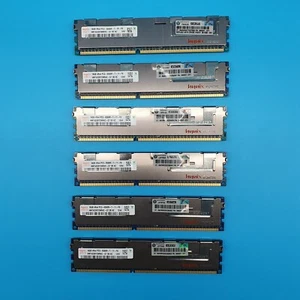 Hynix HMT42GR7BMR4C 96GB (6x 16GB) Registered ECC RAM Memory PC3-8500R Job Lot - Picture 1 of 3