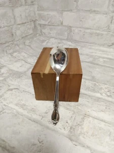 William Rogers Stainless Steel Soup Serving Teaspoon Vintage - Picture 1 of 6