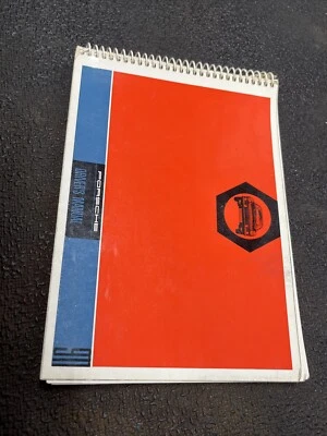 Orig. 1964 1965 Porsche 911  Owner's Manual Instruction Book. English Version - Image 1 of 4