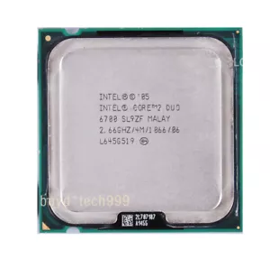 Intel Core 2 Duo E6700 SL9ZF 65W 1066 MHz 2.66GHz LGA 775 CPU Processor - Picture 1 of 2